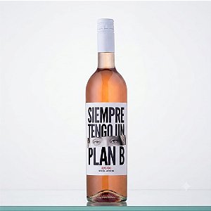 VINHO ROSE SIEMPRE TENGO UN PLAN B ROSADO 750ML