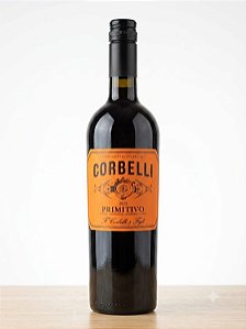 VINHO TINTO CORBELLI PRIMITIVO 750ML