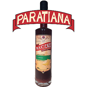 Licor De Banana - Paratiense - 500ml - Paraty - Rj