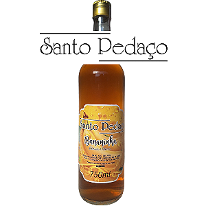 Cachaça Bananinha  Santo Pedaço - 750ml