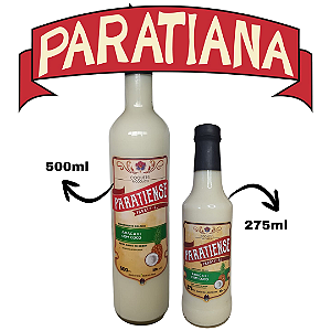 Licores De Abacaxi com Coco - 500ml + 275ml - Paratiense  - Paraty - Rj
