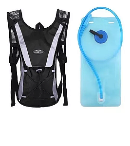 Mochila Hidratação Impermeável Com Bolsa D`água 2 Litros Bike