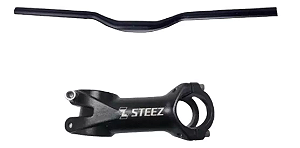 Guidão Gts 700m + Mesa Gts 80mm Aluminio 31.8mm Bicicleta
