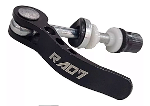 Blocagem De Selim Bike Alumínio Preta Para Bicicleta