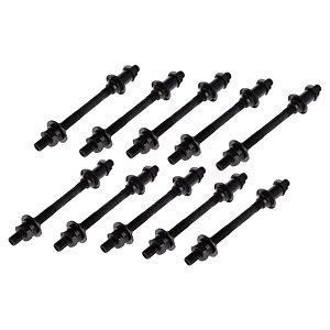 Eixo Traseiro Furado 3/8x145mm 10 Peça Guarda Po E Espaçador