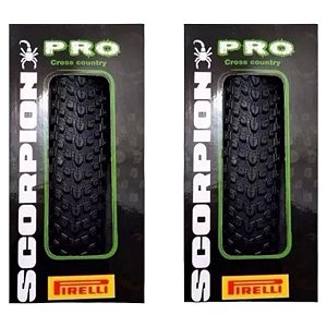 Par Pneu Aro 29 X 2.20 Bicicleta Mtb Pirelli Scorpion Pro