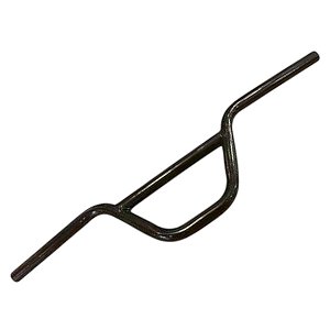Guidão Bmx Medio Para Bicicleta Cross 590mm 22mm Preto Bike