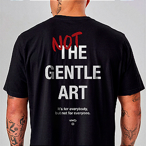 CAMISETA SMASH ART PRETA