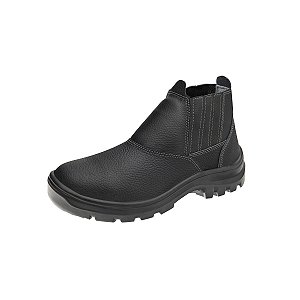 Bota c/ Elástico Couro Bico PVC  - USAFE