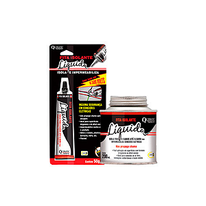 Fita Isolante Líquida Preta - 200 ml - QUIMATIC