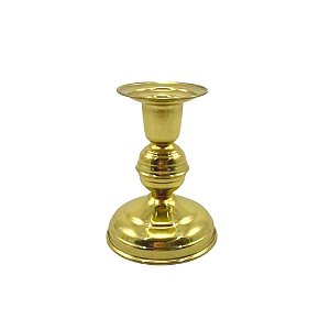 Castiçal Em Latão 8 cm ( PROMOÇÃO)