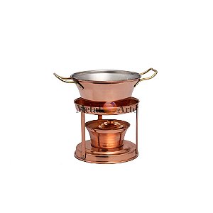 rechaud cobre fondue