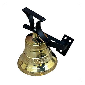 Sino De Bronze Premium Parede Ou Teto Uso/decoração