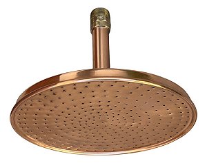 Ducha De Cobre Teto Chuveiro De Cobre Diâmetro 24 Cm