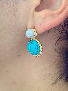 Brinco Medieval Pérola