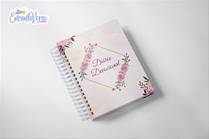 Caderno Diário Devocional - Flores