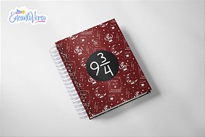 Caderno de Anotações - Plataforma 9 3/4
