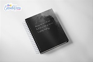Caderno de Anotações - JB When You Look Me in The Eyes