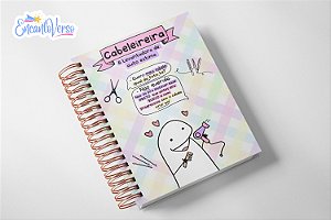 Caderno Flork Profissões - Cabeleireira