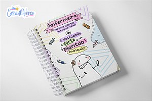 Caderno Flork Profissões - Enfermeira
