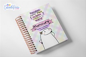 Caderno Flork Profissões - Manicure