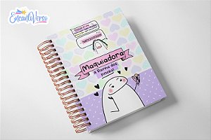 Caderno Flork Profissões - Maquiadora