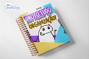 Caderno/Agenda Permanente Flork - Anoto tudo para esquecer com organização