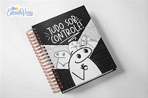 Caderno/Agenda Permanente Flork - Tudo sob controle
