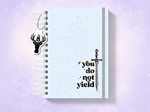 Diário de Leituras - Trono de Vidro - You do not yield (holográfico)