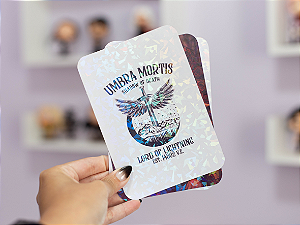 Card para Capinha de Kindle Holográfico (Cidade da Lua Crescente)