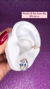 PONTO DE LUZ OVAL CRISTAL