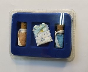 Sais de banho miniatura casinha Revista  Planeta DeAgostini