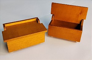 Kit Baús miniaturas casinha Revista DeAgostini