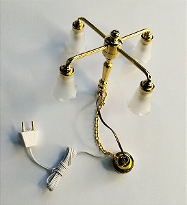 Mini lustre casinha Revista DeAgostini v3