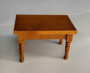 Mesa miniatura casinha Revista DeAgostini