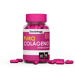 Colágeno Hidrolisado 500 mg – 60 Cápsulas
