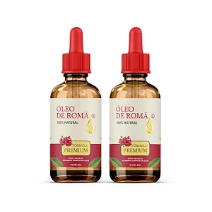 Kit 2 Frascos Óleo de Romã 30 ml – Prensado a Frio