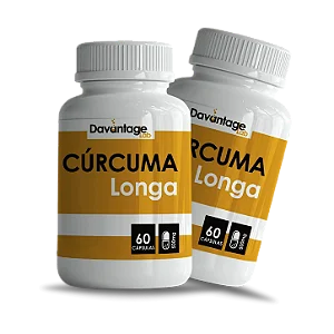 Kit 2 Potes Cúrcuma 500 mg — 120 Cápsulas
