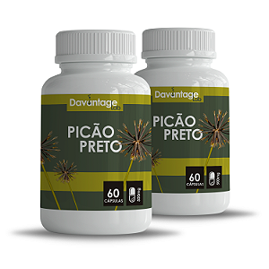 Kit 2 Potes Picão Preto - Detox, Digestão & Inchaço