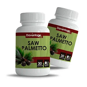 Kit 2 Potes Saw Palmetto 320 mg – 60 Cápsulas