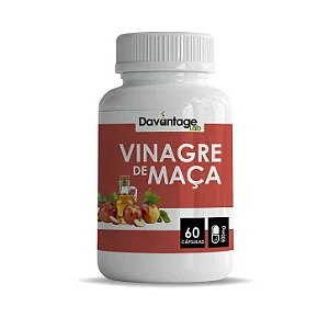 Vinagre de Maçã 500 mg – 60 Cápsulas