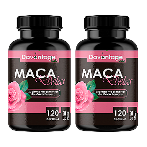 Kit 2x Maca Peruana Mulher 120 Cáps 500mg