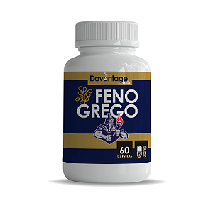 Feno Grego 500mg Puro | Equilíbrio Hormonal e Vigor - Davantage Lab