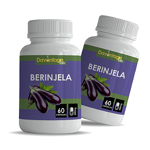 Kit 2 Berinjela 500mg | Suplementação Contínua e Equilíbrio (Economia)