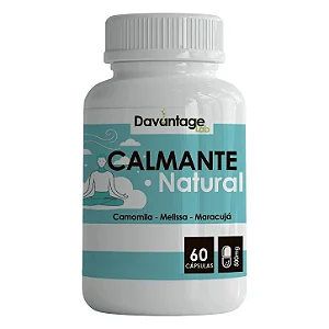 Calmante Natural 500 mg – 60 Cápsulas