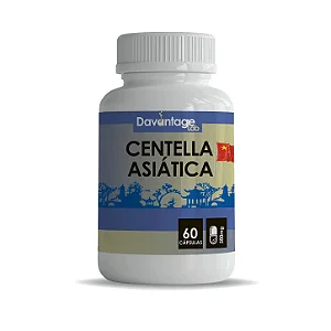 Centella Asiática 500 mg – 60 Cápsulas