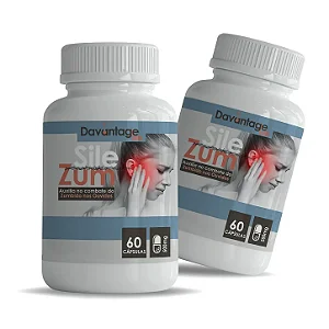 Kit 2 Potes Sile Zum – Ginkgo Biloba 500 mg – 120 Cápsulas