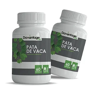 Kit 2 Potes Pata de Vaca 500 mg – 120 Cápsulas
