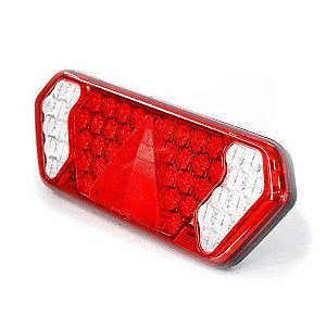 Lanterna Traseira Guerra Led Lado Esquerdo Bivolt 12/24v - ASX