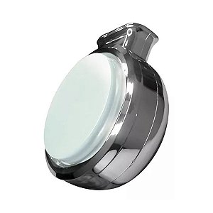 Lanterna Foguinho Bojuda Cromada Led 12/24V Cristal - H3
